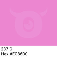 PP-adhesive tape with logo print - 1-color - 66 m light pink #EC86D0 - best value