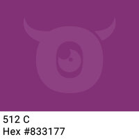 PP-adhesive tape with logo print - 1-color - 66 m dark pink #833177 - best value