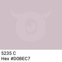 PP-adhesive tape with logo print - 1-color - 66 m light purple #D0BEC7 - best value