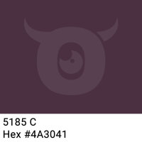 PP-adhesive tape with logo print - 1-color - 66 m dark pink #4A3041 - best value