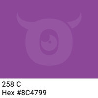 PP-adhesive tape with logo print - 1-color - 66 m dark orchid #8C4799 - best value