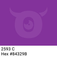 PP-adhesive tape with logo print - 1-color - 66 m dark orchid #84329B - best value