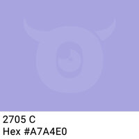 PP-adhesive tape with logo print - 1-color - 66 m very light lavender blue #A7A4E0 - best value