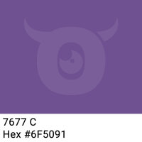 PP-adhesive tape with logo print - 1-color - 66 m light purple #6F5091 - best value