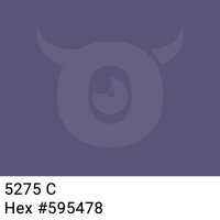 PP-Klebeband mit Logo Druck - 1-farbig - 66 m Dunkles Lila #595478 - Laut abrollend