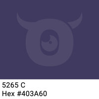 PP-adhesive tape with logo print - 1-color - 66 m dark purple #403A60 - best value