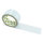 PP-adhesive tape with logo print - 1-color - 66 m light sky blue #B9D3DC - best value