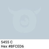 PP-adhesive tape with logo print - 1-color - 66 m light blue gray #BFCED6 - best value