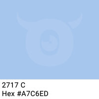 PP-adhesive tape with logo print - 1-color - 66 m light blue #A7C6ED - best value