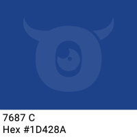 PP-adhesive tape with logo print - 1-color - 66 m dark marine blue #1D428A - best value