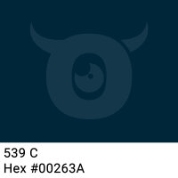 PP-adhesive tape with logo print - 1-color - 66 m very dark marine blue #00263A - best value