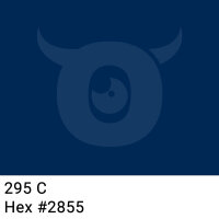 PP-adhesive tape with logo print - 1-color - 66 m dark marine blue #002855 - best value