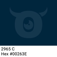 PP-adhesive tape with logo print - 1-color - 66 m very dark marine blue #00263E - best value