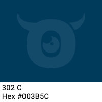 PP-adhesive tape with logo print - 1-color - 66 m dark marine blue #003B5C - best value