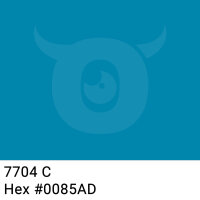 PP-adhesive tape with logo print - 1-color - 66 m light blue #0085AD - best value