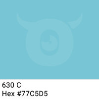 PP-adhesive tape with logo print - 1-color - 66 m light turquoise #77C5D5 - best value