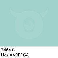 PP-adhesive tape with logo print - 1-color - 66 m light turquoise #A0D1CA - best value