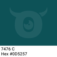 PP-adhesive tape with logo print - 1-color - 66 m dark turquoise #0D5257 - best value