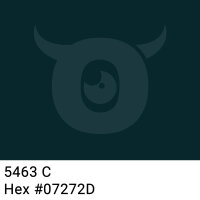 PP-adhesive tape with logo print - 1-color - 66 m very dark turquoise #07272D - best value