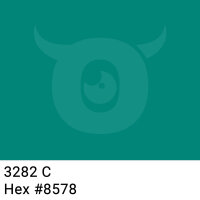 PP-adhesive tape with logo print - 1-color - 66 m dark turquoise #008578 - best value