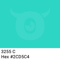 PP-adhesive tape with logo print - 1-color - 66 m light turquoise #2CD5C4 - best value