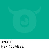 PP-adhesive tape with logo print - 1-color - 66 m light sea green #00AB8E - best value