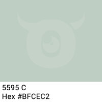 PP-adhesive tape with logo print - 1-color - 66 m light gray green #BFCEC2 - best value