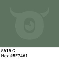 PP-adhesive tape with logo print - 1-color - 66 m dark olive green #5E7461 - best value