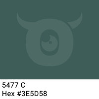 PP-adhesive tape with logo print - 1-color - 66 m dark olive green #3E5D58 - best value