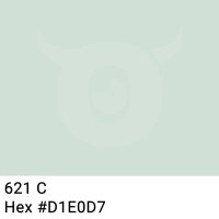 PP-adhesive tape with logo print - 1-color - 66 m light gray green #D1E0D7 - best value