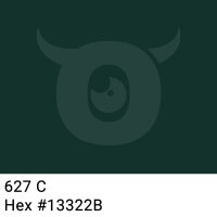 PP-adhesive tape with logo print - 1-color - 66 m very dark green #13322B - best value