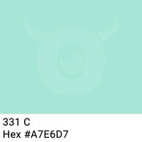 PP-adhesive tape with logo print - 1-color - 66 m pale turquoise #A7E6D7 - best value