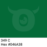 PP-adhesive tape with logo print - 1-color - 66 m dark blattgreen #046A38 - best value