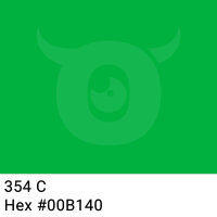 PP-adhesive tape with logo print - 1-color - 66 m bright green #00B140 - best value