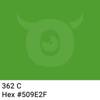 PP-adhesive tape with logo print - 1-color - 66 m dark green #509E2F - best value