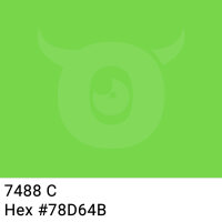 PP-adhesive tape with logo print - 1-color - 66 m medium green #78D64B - best value