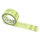 PP-adhesive tape with logo print - 1-color - 66 m lime green #C5E86C - best value