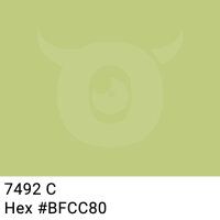 PP-adhesive tape with logo print - 1-color - 66 m light lime green #BFCC80 - best value