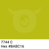 PP-adhesive tape with logo print - 1-color - 66 m vivid lime green #BABC16 - best value