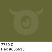 PP-adhesive tape with logo print - 1-color - 66 m dark olive #656635 - best value