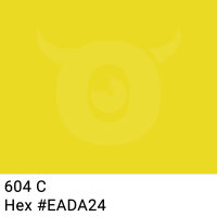 PP-adhesive tape with logo print - 1-color - 66 m yellow #EADA24 - best value