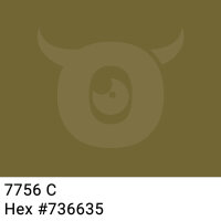 PP-adhesive tape with logo print - 1-color - 66 m moos green #736635 - best value