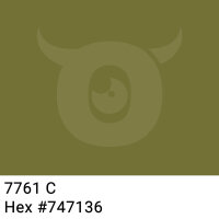 PP-adhesive tape with logo print - 1-color - 66 m dark olive #747136 - best value