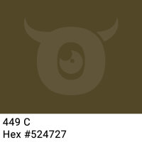 PP-adhesive tape with logo print - 1-color - 66 m dark brown #524727 - best value