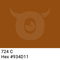 PP-adhesive tape with logo print - 1-color - 66 m dark copper brown #934D11 - best value