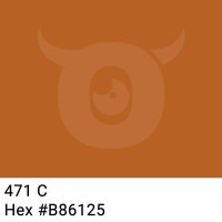 PP-Klebeband mit Logo Druck - 1-farbig - 66 m Terrakottaorange #B86125 - Laut abrollend