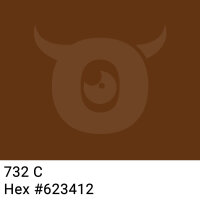 PP-adhesive tape with logo print - 1-color - 66 m dark chocolate brown #623412 - best value