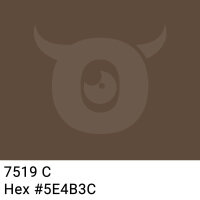 PP-adhesive tape with logo print - 1-color - 66 m dark chocolate brown #5E4B3C - best value