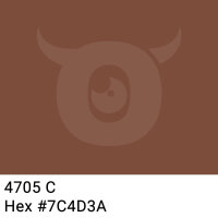 PP-adhesive tape with logo print - 1-color - 66 m dark brown #7C4D3A - best value
