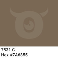 PP-adhesive tape with logo print - 1-color - 66 m dark taupe #7A6855 - best value